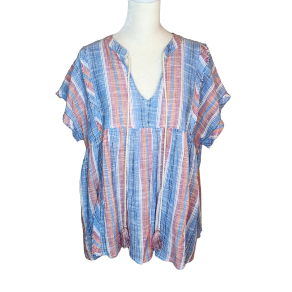THML Striped Multicolor Women's Top